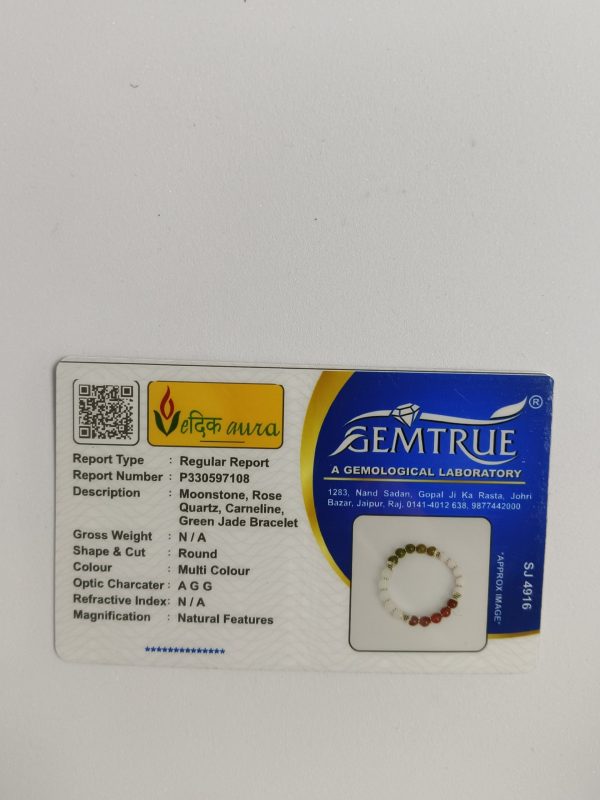 Vedikaura Fertility & Feminine Energy Bracelet – Hormonal Harmony & Womb Healing - Image 3