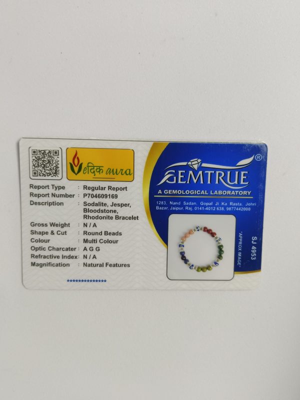 Vedikaura Protection & Evil Eye Bracelet – Shield & Energy Guard Bracelet - Image 2