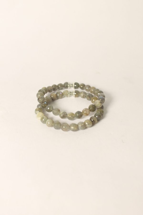 Vedikaura Labradorite Bracelet – Transformation & Protection Crystal Bracelet - Image 2