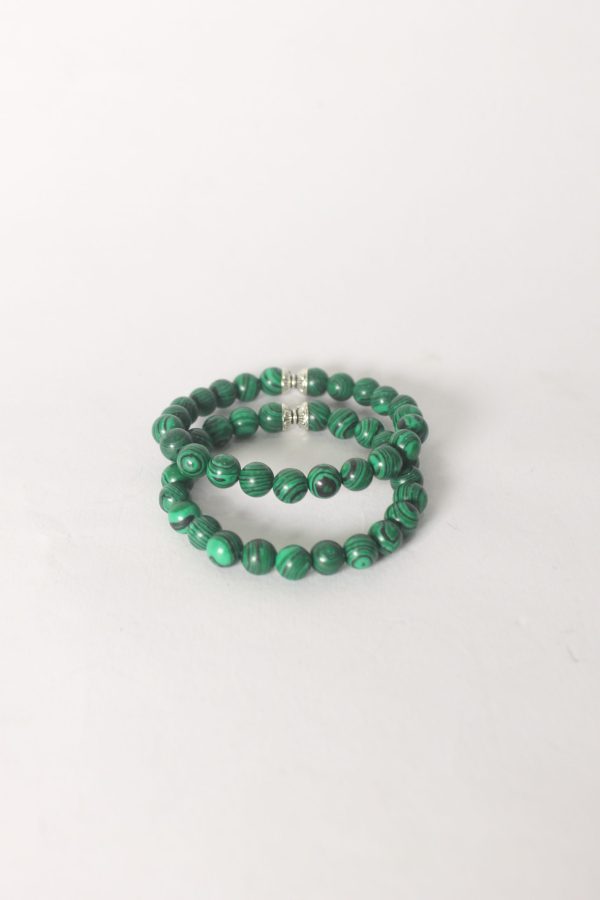 Vedikaura Malachite Bracelet – Transformation & Heart Healing Crystal Bracelet - Image 2