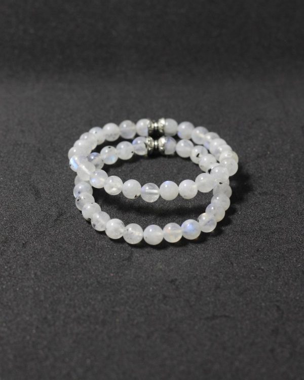 Vedikaura Moonstone Bracelet – Intuition & New Beginnings Crystal Bracelet - Image 3