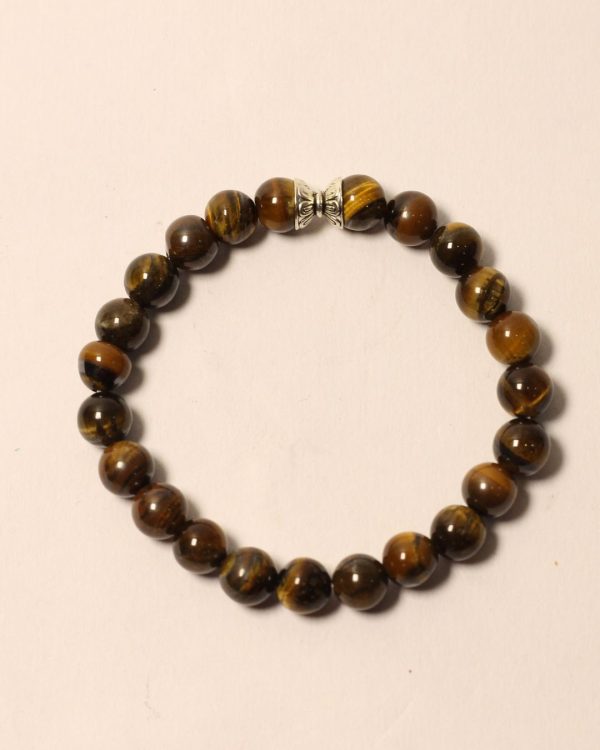 Vedikaura Tiger Eye Bracelet – Grounding & Confidence Crystal Bracelet