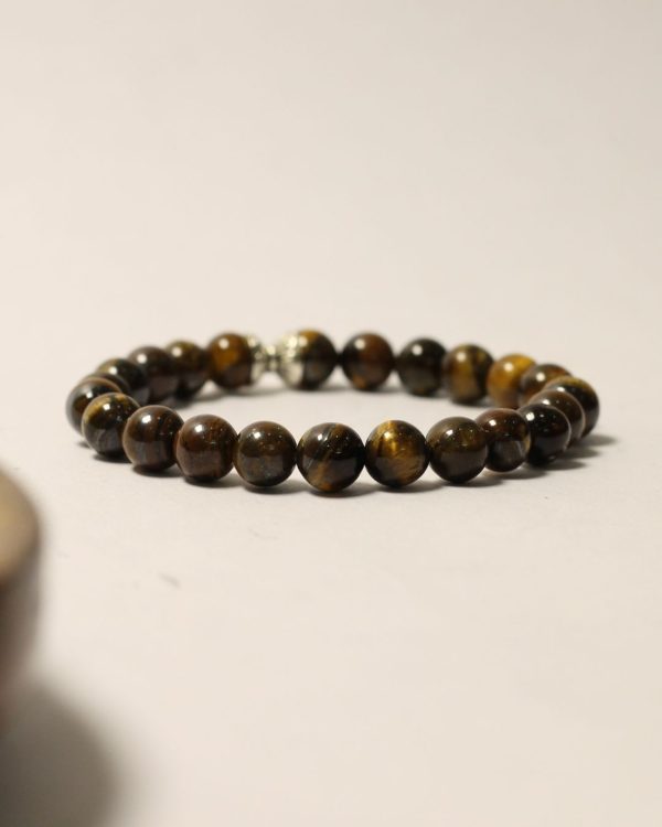 Vedikaura Tiger Eye Bracelet – Grounding & Confidence Crystal Bracelet - Image 2