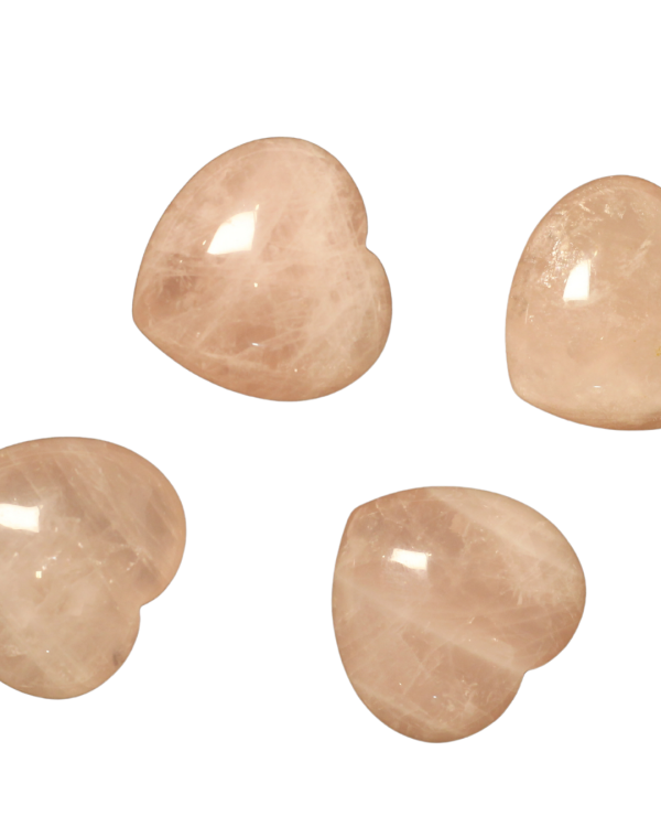 Vedikaura Rose Quartz Heart - Image 2
