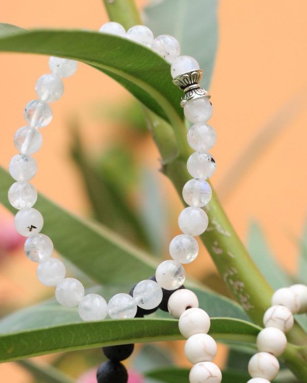 Vedikaura Moonstone Bracelet – Intuition & New Beginnings Crystal Bracelet - Image 4