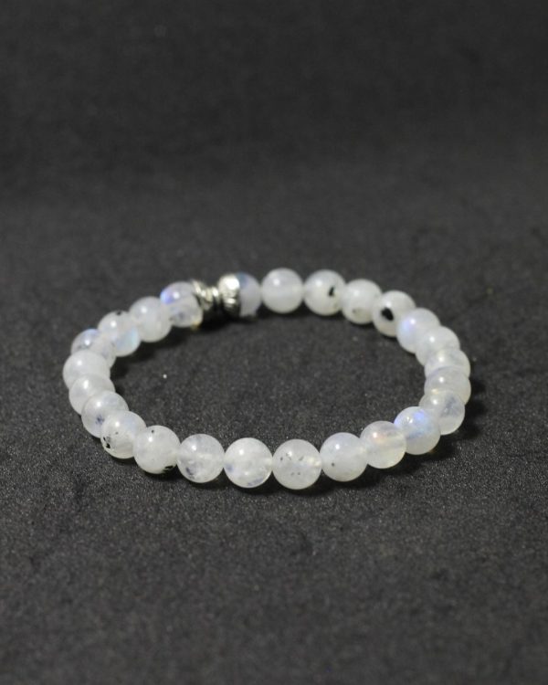 Vedikaura Moonstone Bracelet – Intuition & New Beginnings Crystal Bracelet - Image 2