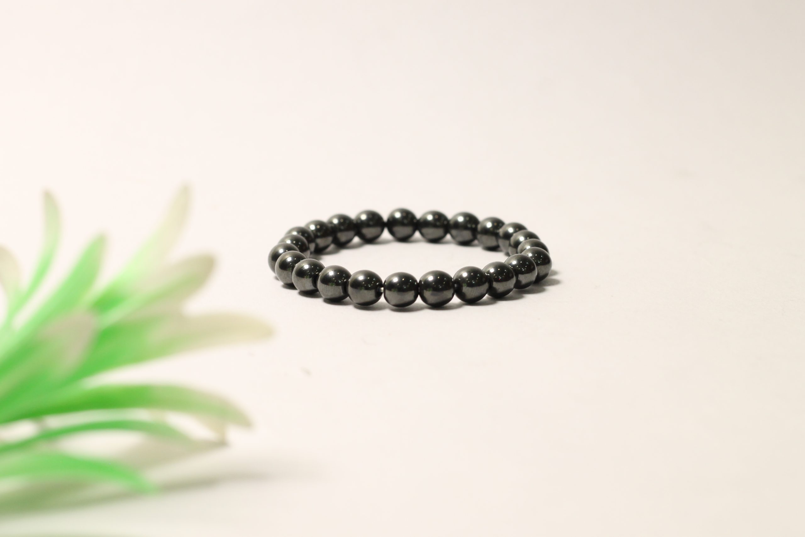 Vedikaura Hematite Bracelet – Protection & Grounding Energy Bracelet