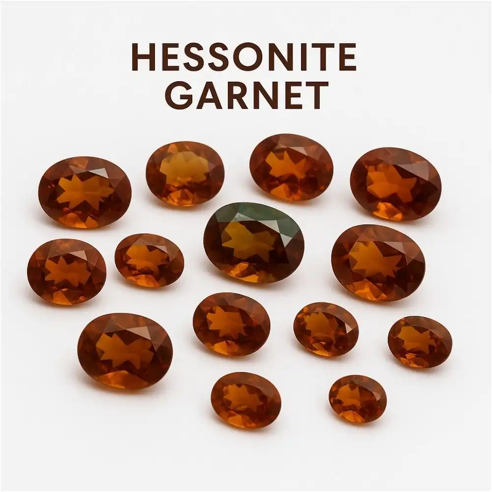 Vedikaura Hessonite Garnet (Gomed) – Rahu Balancing & Clarity Stone