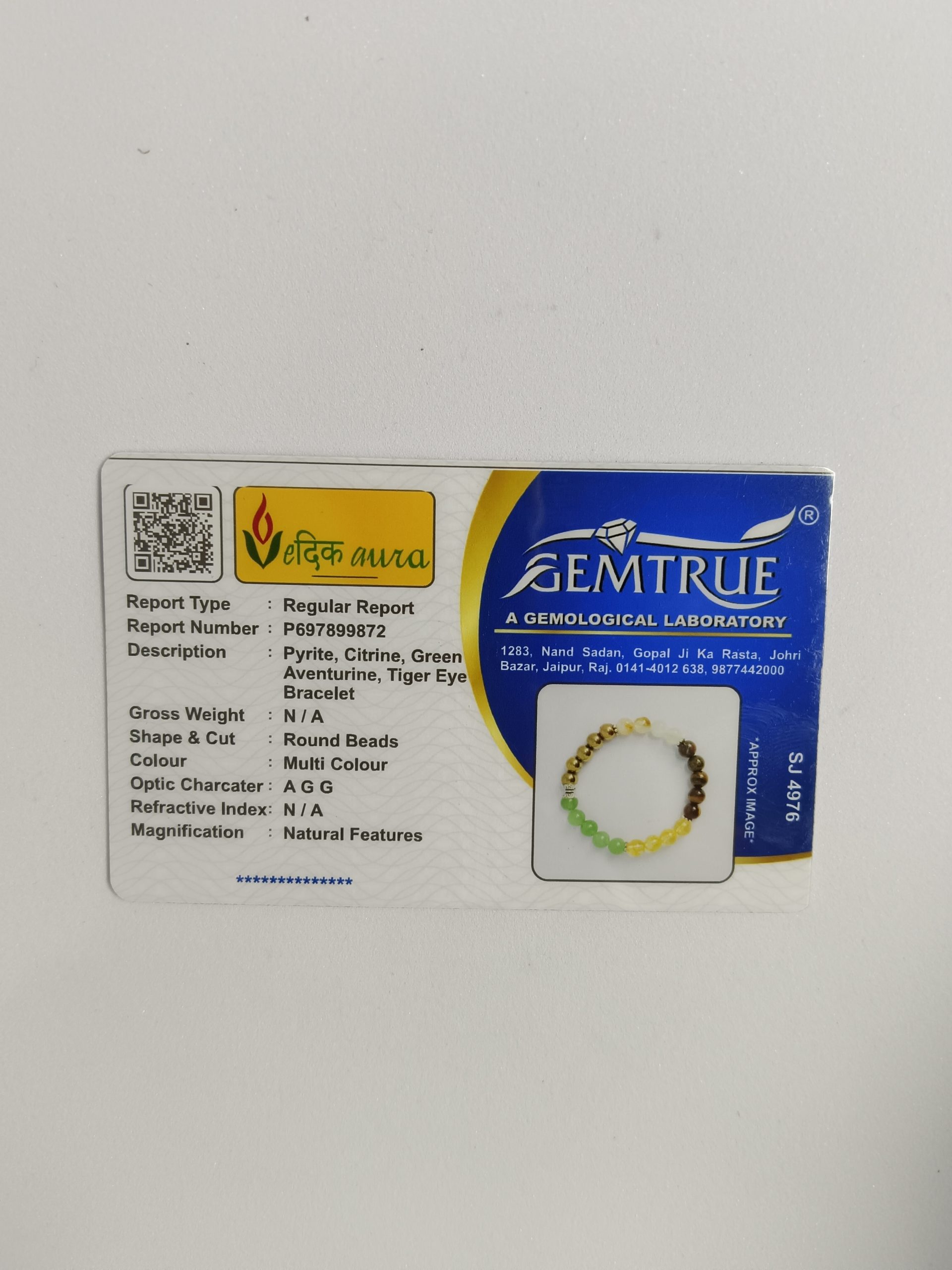 Vedikaura Golden Gateway Bracelet – Wealth Attraction & Prosperity Bracelet