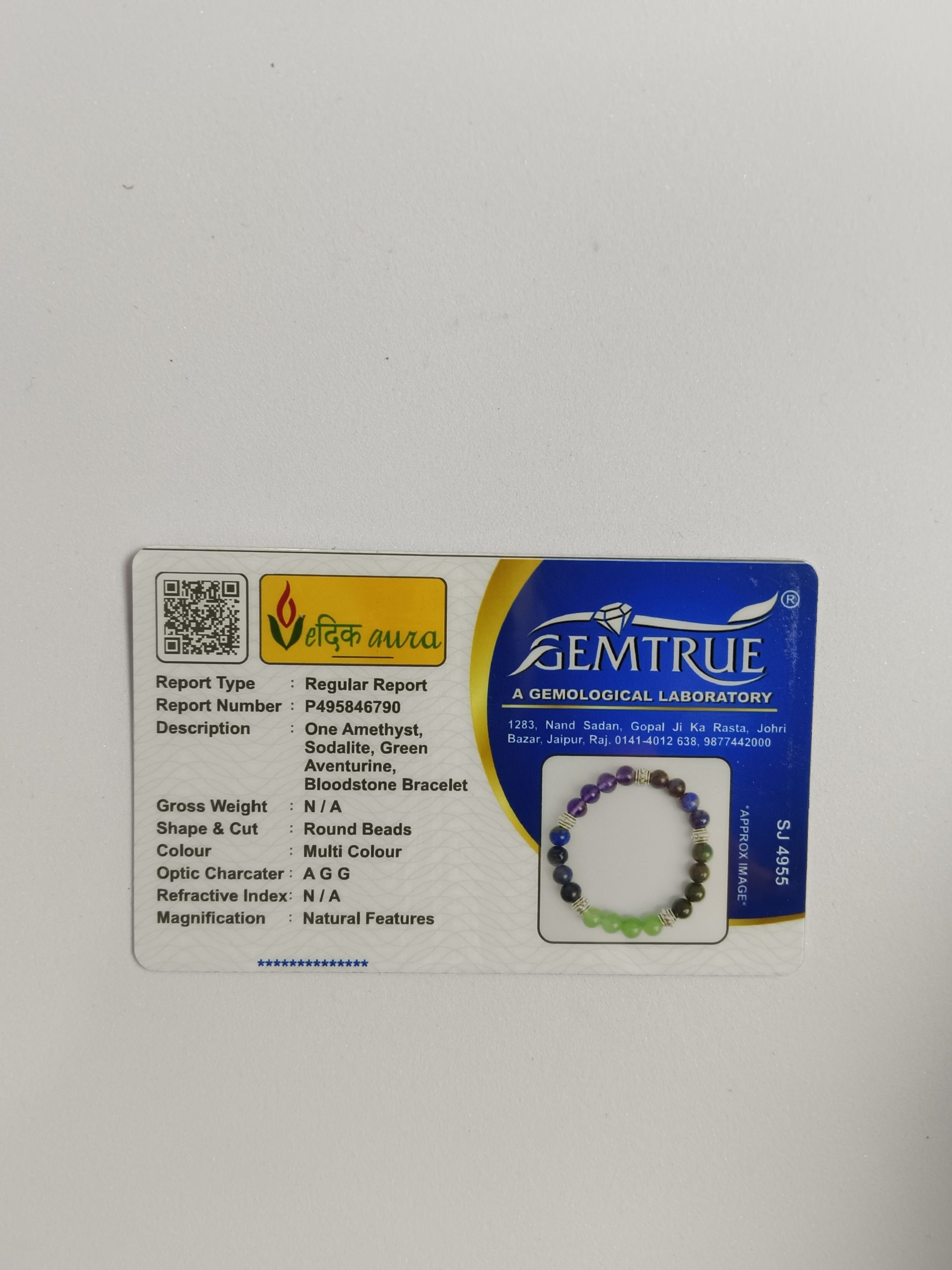 Vedikaura Blood Pressure Support Bracelet – Balance & Circulation Wellness Bracelet