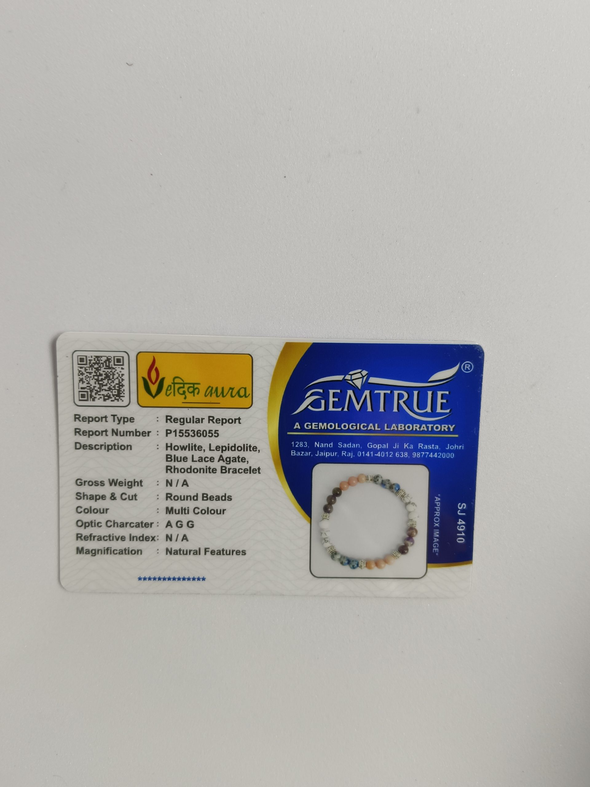 Vedikaura Anger Management & Emotional Control Bracelet – Inner Peace & Emotional Regulation Bracelet