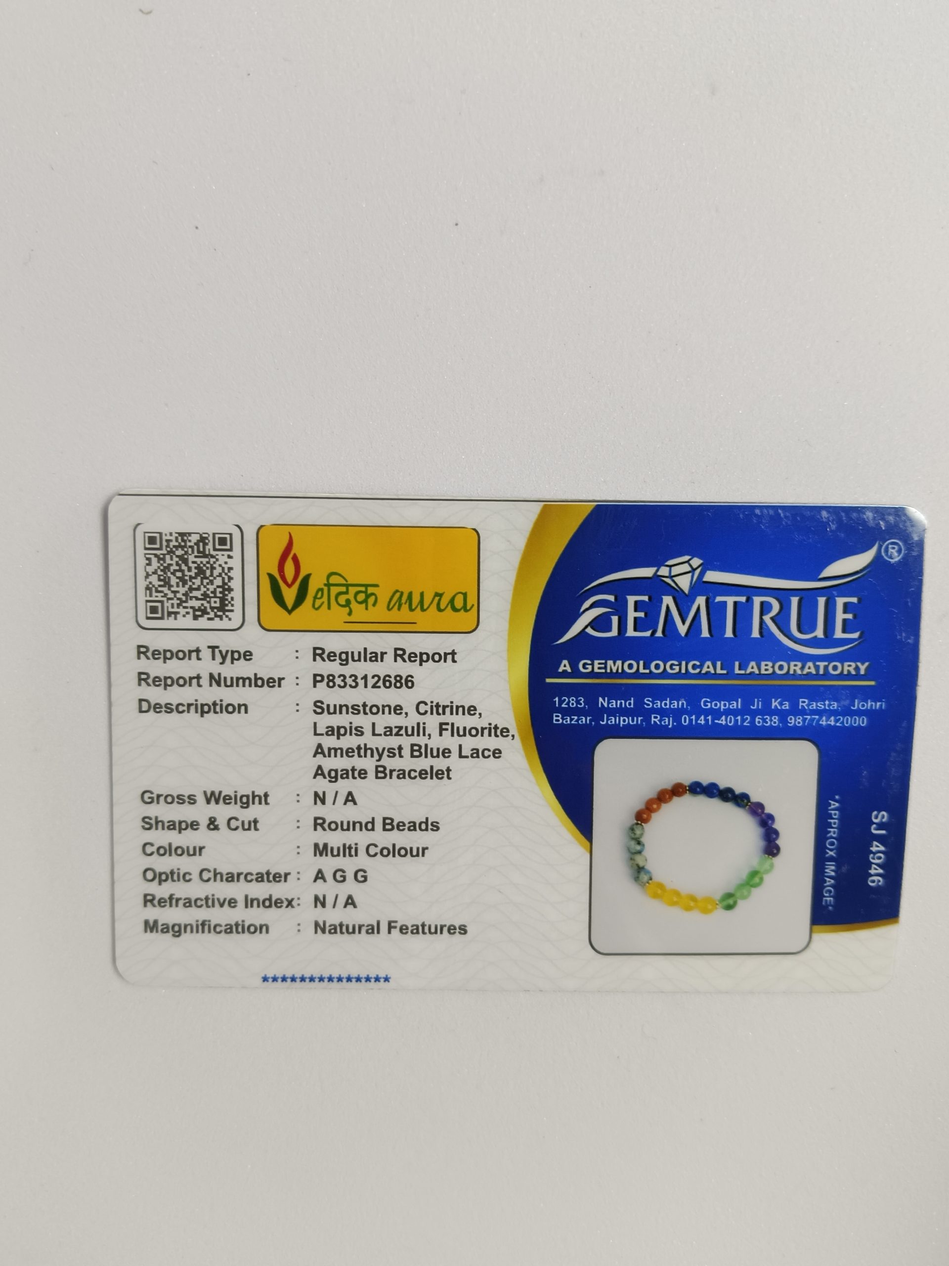 Vedikaura Aura Cleanse & Confidence Boost Bracelet – Energy Renewal & Self-Confidence Bracelet