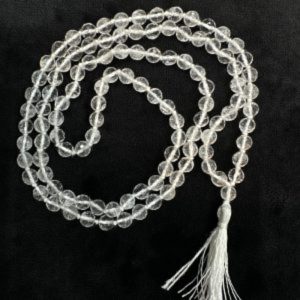 Vedikaura Sphatik Mala 6mm – Energy Cleanse & Mental Clarity