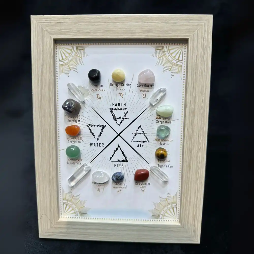 Vedikaura Twelve Chakra Focus Frame – Alignment, Awareness & Energy Flow Wall Art