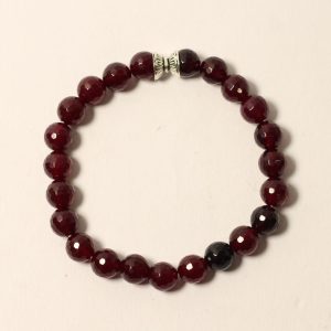 Vedikaura Red Garnet Bracelet – Passion & Protection Crystal Bracelet