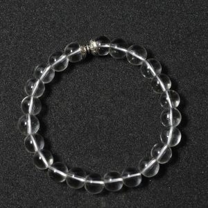 Vedikaura Clear Quartz Bracelet – Amplification & Clarity Crystal Bracelet
