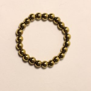 Vedikaura Golden Pyrite Bracelet – Manifestation & Abundance Crystal Bracelet