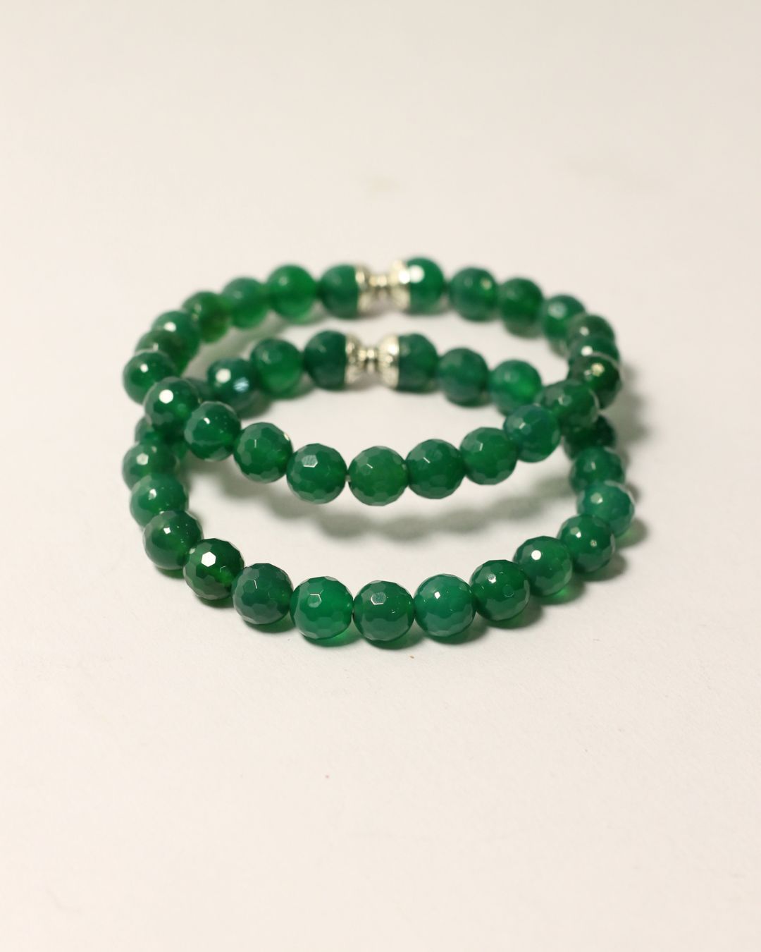 Vedikaura Green Onyx Bracelet – Strength & Emotional Balance Crystal Bracelet
