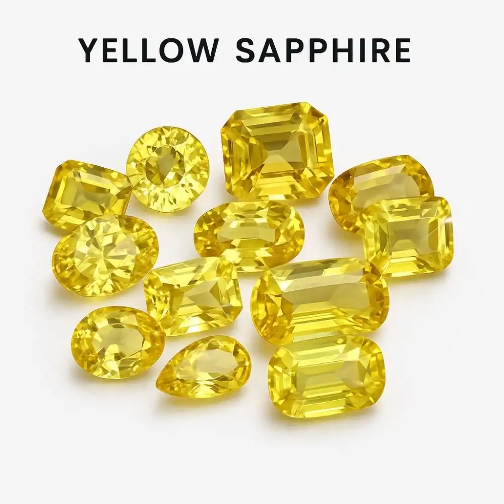 Vedikaura Natural Yellow Sapphire – Wisdom, Wealth & Divine Grace Stone