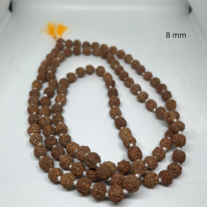 Vedikaura Rudraksh Japmala – Sacred Beads of Devotion (8mm)
